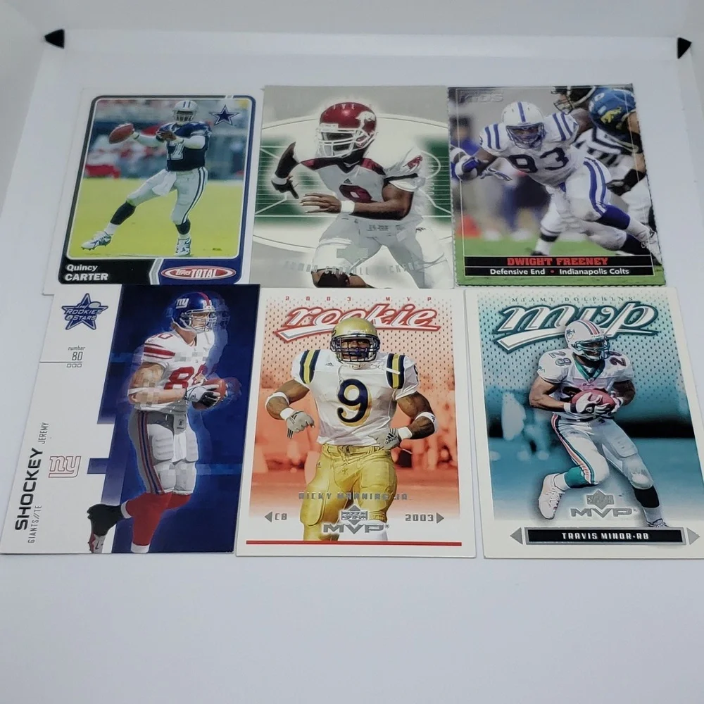 NFL Trading Cards, early 2000s